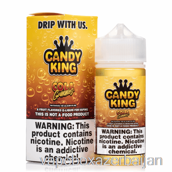 Vape Azerbaijan Cola Gummies - Candy King - 100mL 6mg